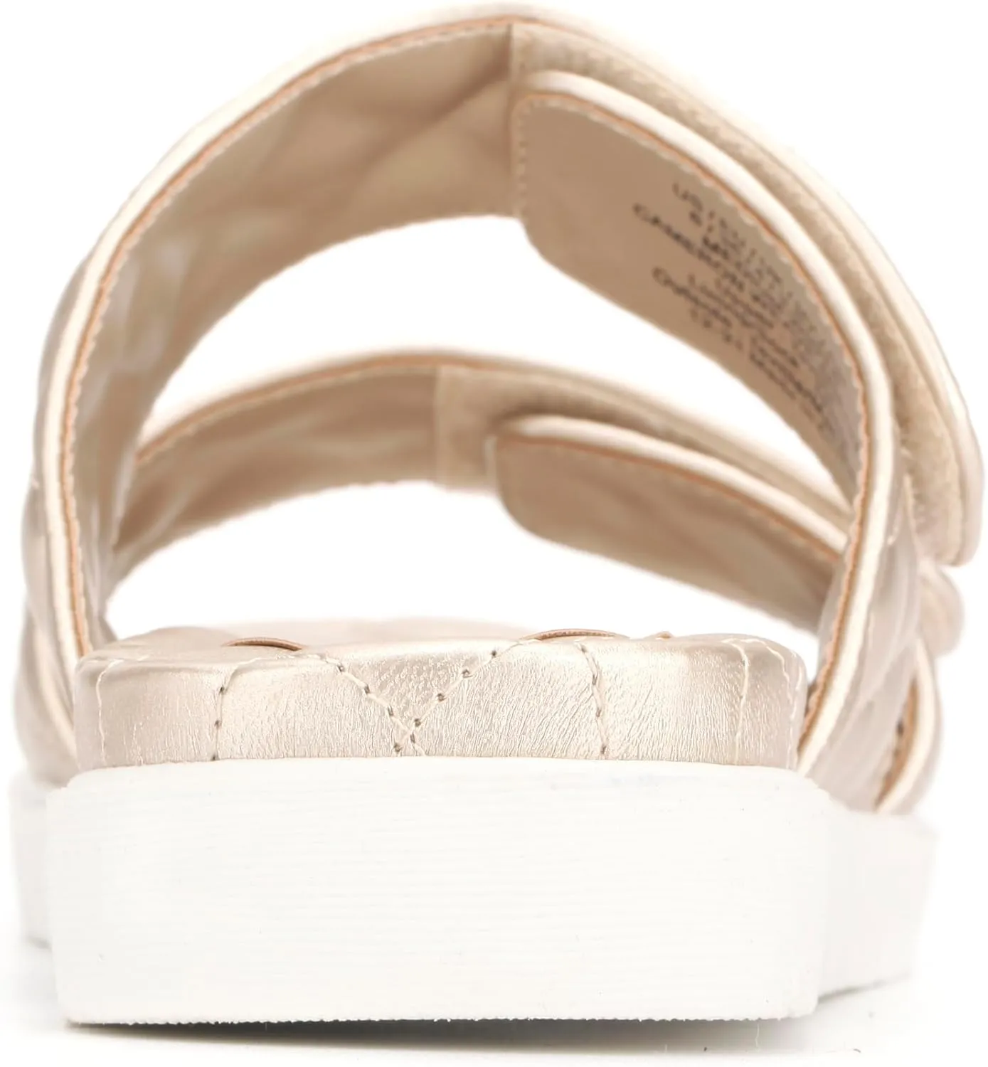 Kenneth Cole Women's Reeves Quilted 2 Band Slide Sandal