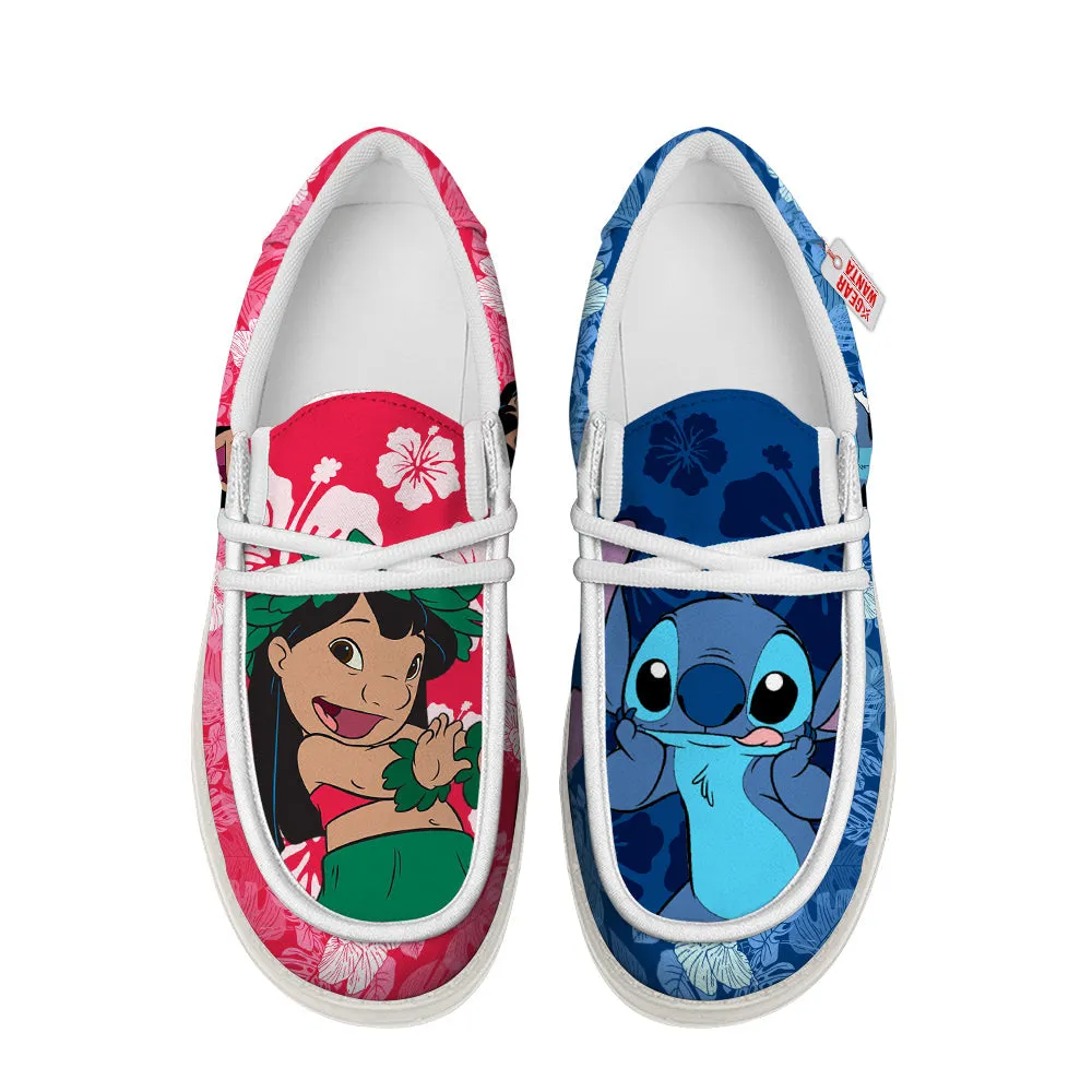 Lilo & Stitch Canvas Loafer Shoes