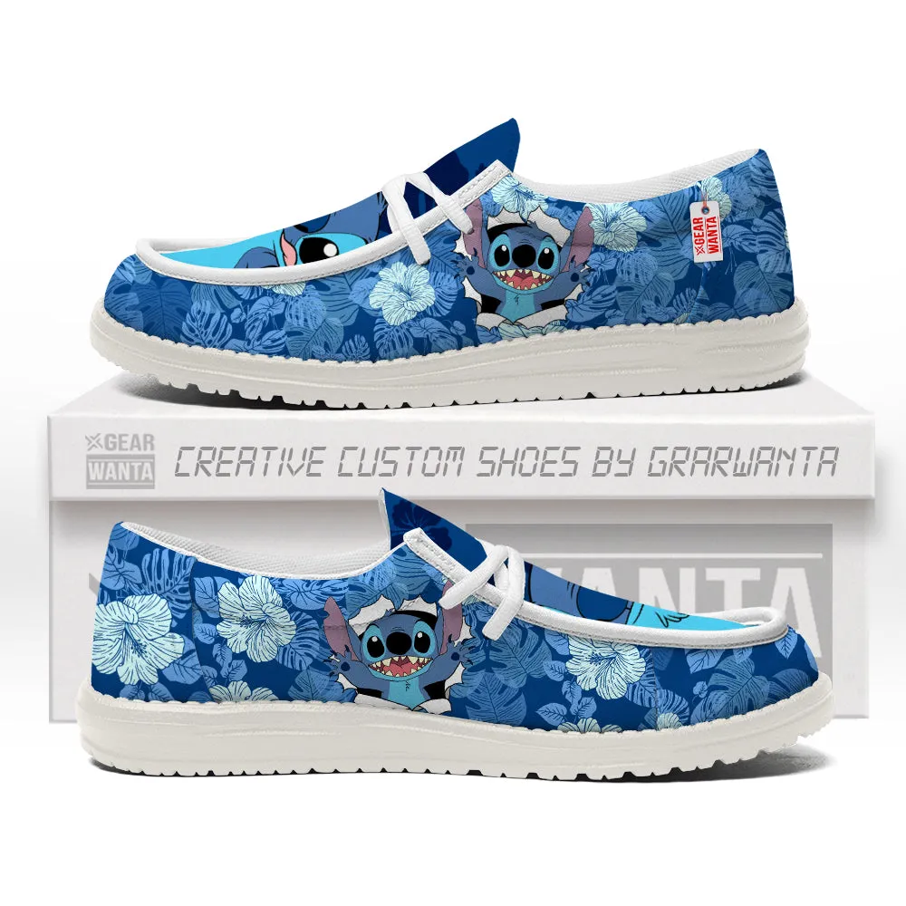 Lilo & Stitch Canvas Loafer Shoes