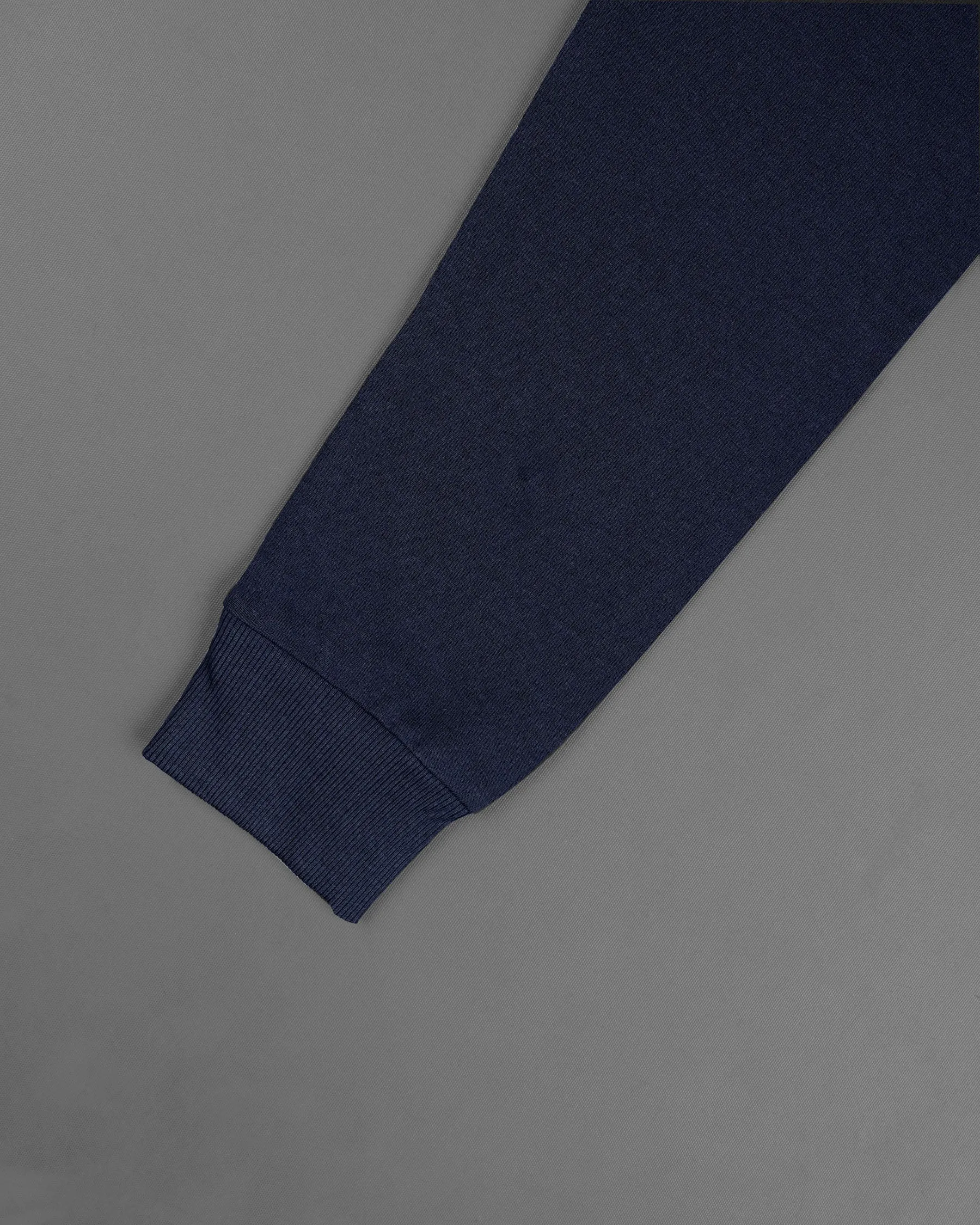 Loafer Off White And Mirage Blue Sweatshirt