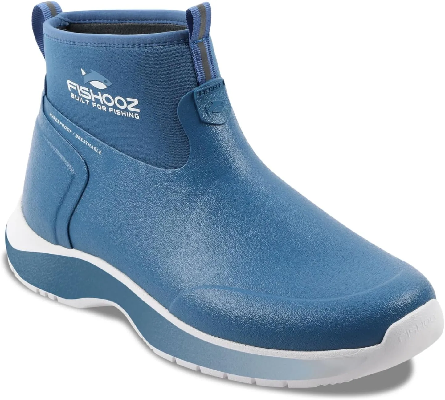 Men's DryRun Ankle Fishing Shoe | 100% Waterproof Neoprene-Bootie Construction, Breathable Airmesh Lining, Storm-Proof Natural-Rubber Shell