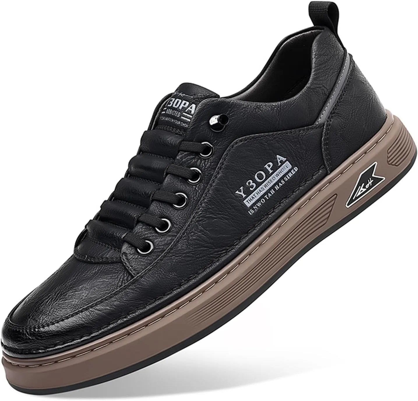 Men's Fashion Sneakers Slip-on Casual Breathable Non-Slip Low-Top Walking Shoes Men's Dress Sneaker