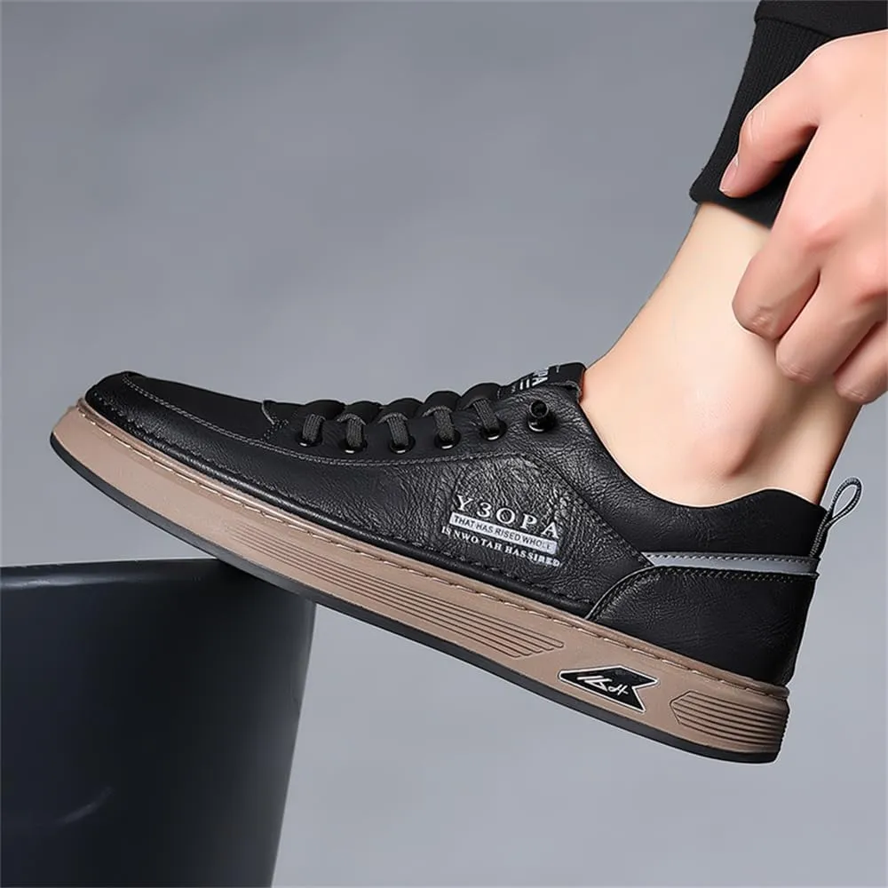 Men's Fashion Sneakers Slip-on Casual Breathable Non-Slip Low-Top Walking Shoes Men's Dress Sneaker