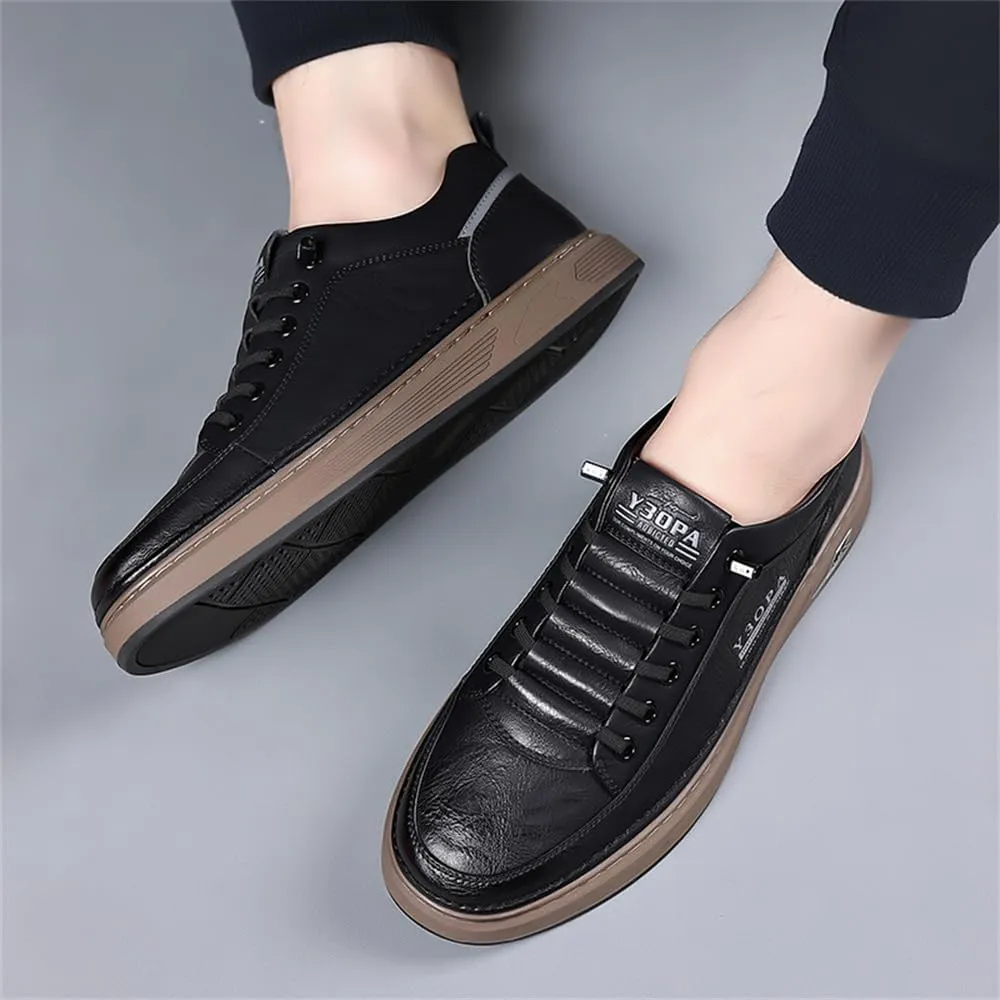 Men's Fashion Sneakers Slip-on Casual Breathable Non-Slip Low-Top Walking Shoes Men's Dress Sneaker