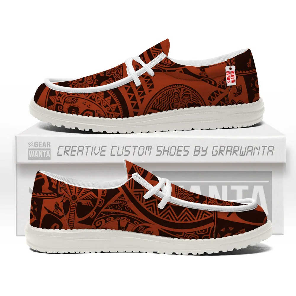 Moana Maui Cosplay Canvas Loafer Shoes