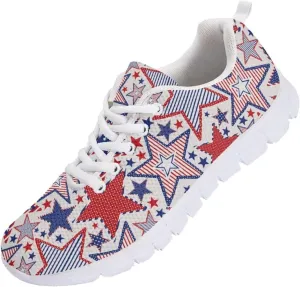 Modysero Walking Shoes Women Lightweight Non Slip Lace Up Sneakers for Outdoor Travel Casual Soft Daily Ladies Footwear