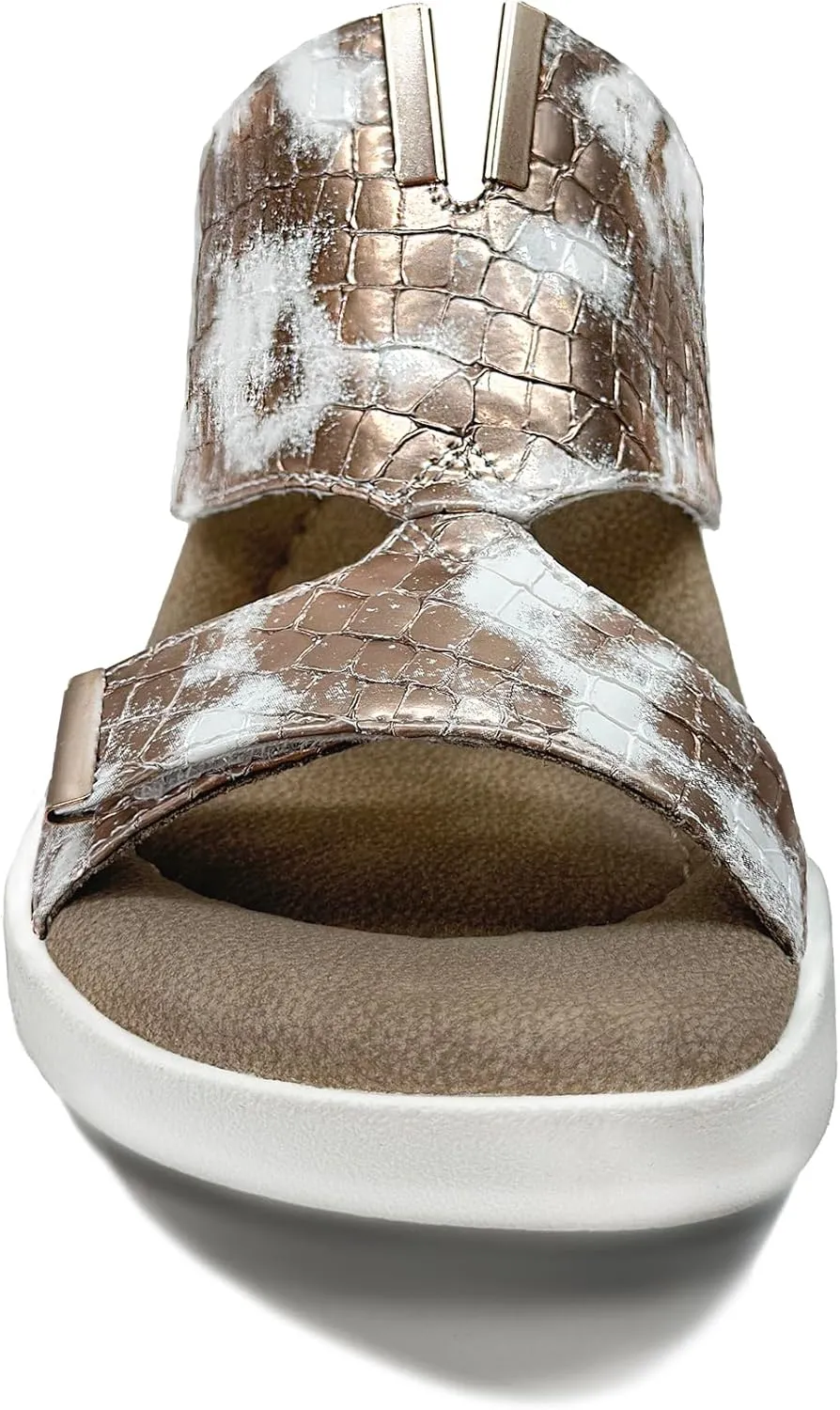 Modzori Kleo Women's Low Wedge Reversible Slide Sandal
