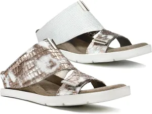 Modzori Kleo Women's Low Wedge Reversible Slide Sandal