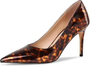 Multicolor Pumps for Women,Pointed-Toe High Heels Dress Wedding Office Pump Shoes