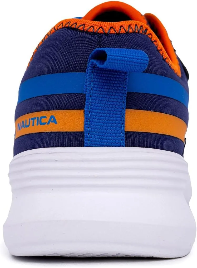 Nautica Women's Fashion Sneaker Lace-Up Jogger Running Shoe Casual Walking Tennis Sneaker