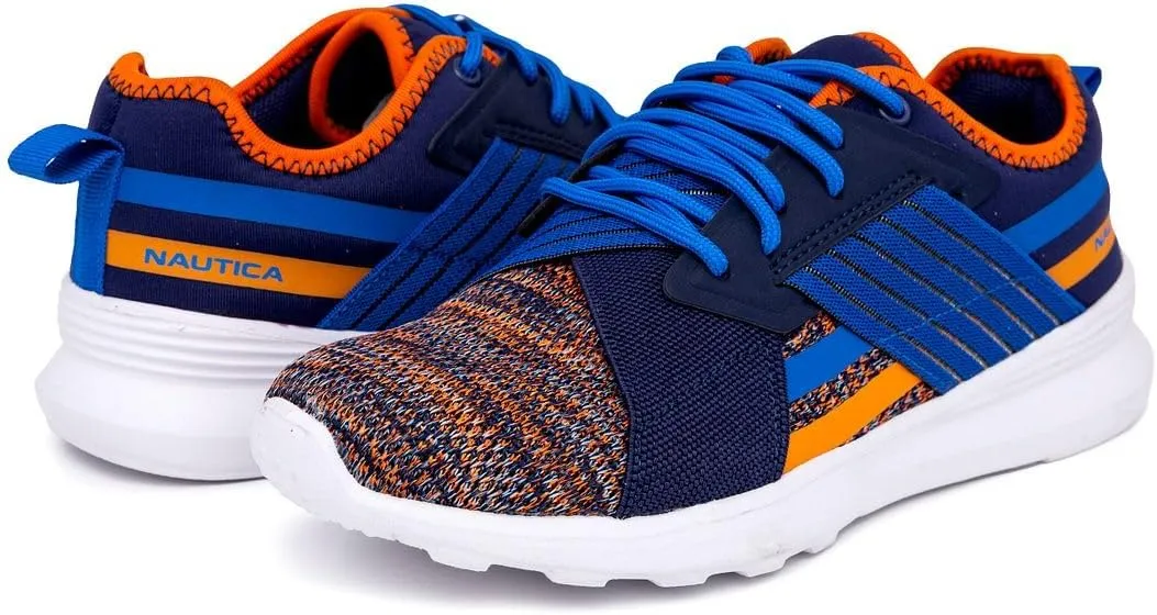 Nautica Women's Fashion Sneaker Lace-Up Jogger Running Shoe Casual Walking Tennis Sneaker