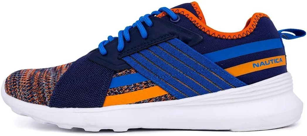 Nautica Women's Fashion Sneaker Lace-Up Jogger Running Shoe Casual Walking Tennis Sneaker