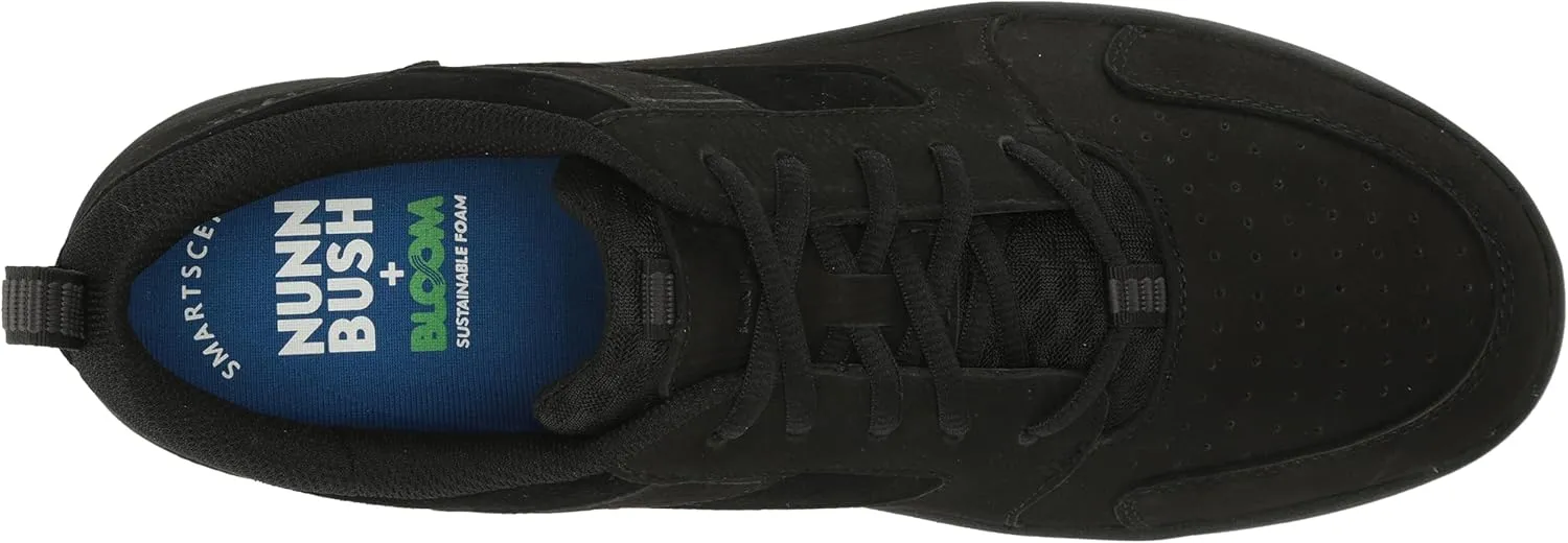Nunn Bush Men's Mac Moccasin Toe Oxford Lightweight Comfortable Leather Walking Shoe Lace Up