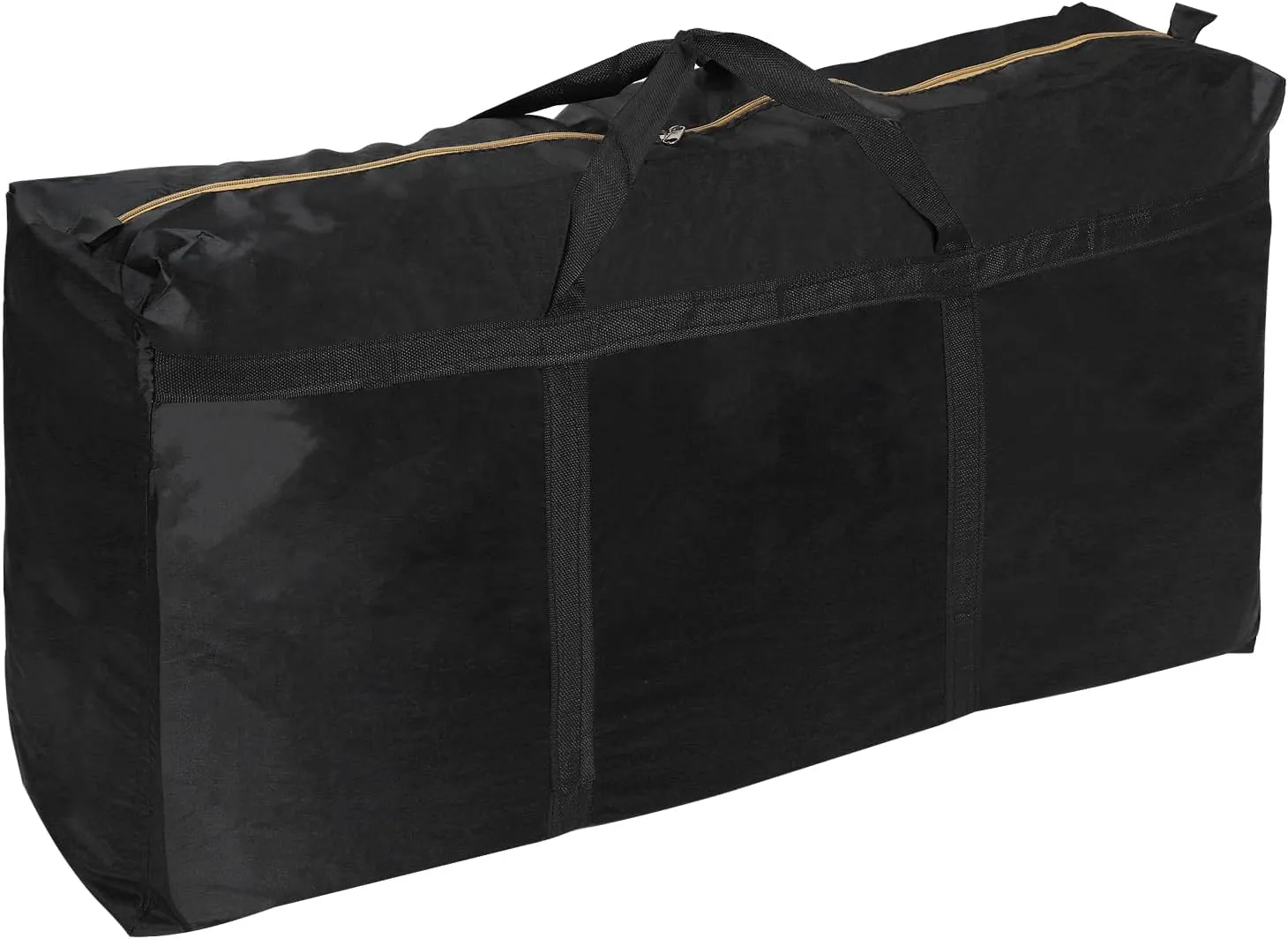 PATIKIL 35" Extra Large Moving Bag for Travel, 210D Oxford Waterproof Storage Bag with Double Zippers Duffle Bag for Storage Packing Home Traveling Camping, Black (35"x9.8"x19")