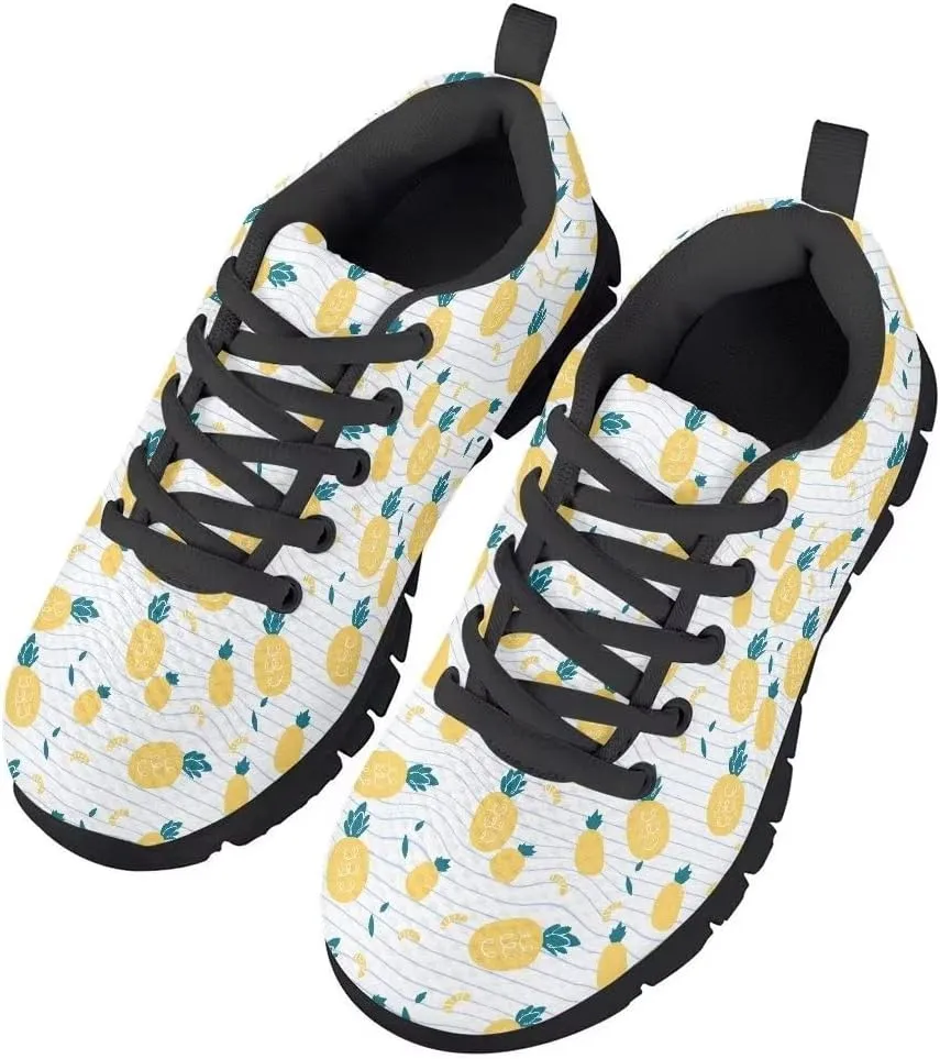 PinUp Angel Kid Girl Athletic Sneaker Breathable Running Walking Sport Lace Up Tennis Shoes
