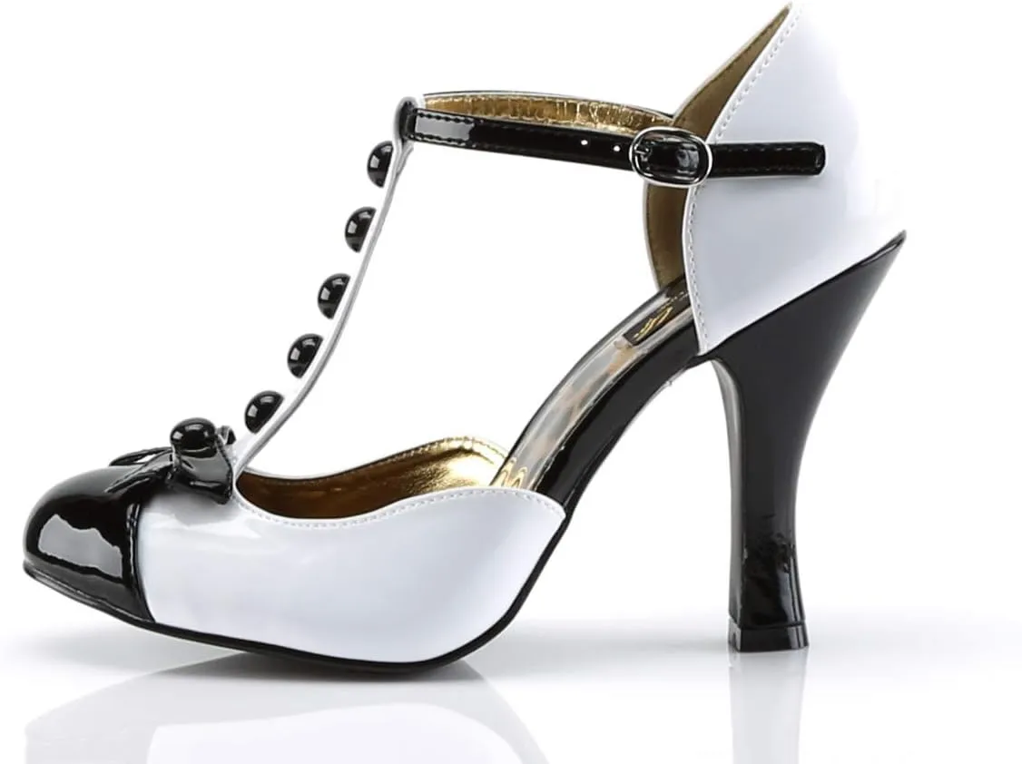 Pleaser Women's Smitten-10/RM T-Strap Pump
