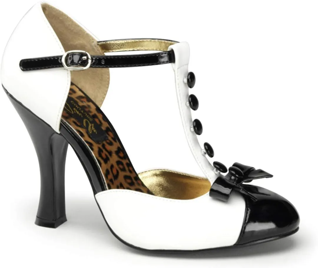 Pleaser Women's Smitten-10/RM T-Strap Pump