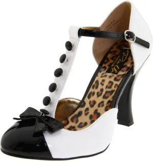 Pleaser Women's Smitten-10/RM T-Strap Pump