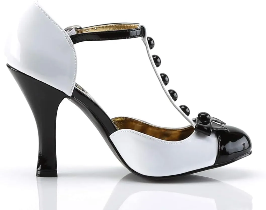 Pleaser Women's Smitten-10/RM T-Strap Pump