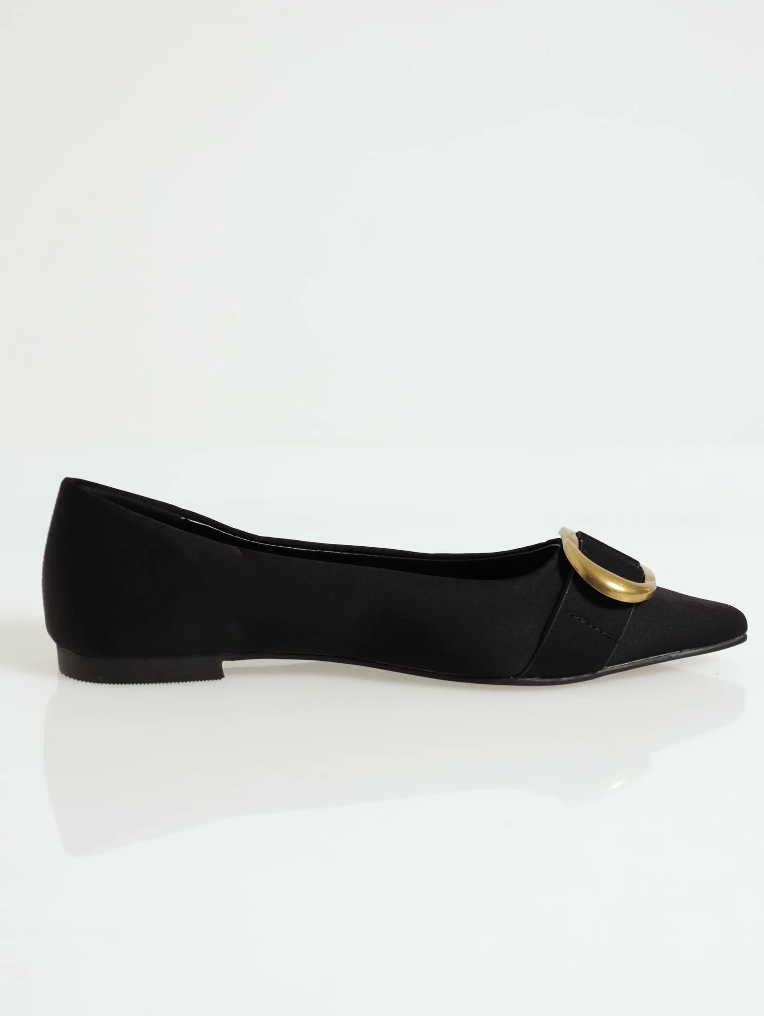 Pointed Full Closed Pump - Black