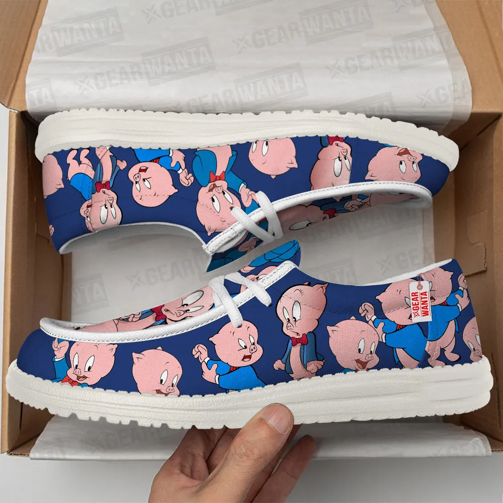 Porky Looney Tunes Loafer Shoes