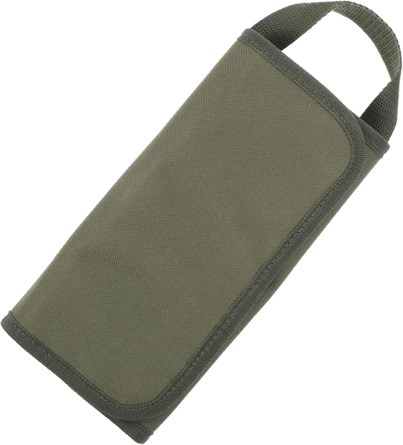 Portable Camping Tableware Bag 13 Slots Cutlery Roll for Outdoor Dining Travel Utensils Storage Bag Foldable Design for Picnic and BBQ/760