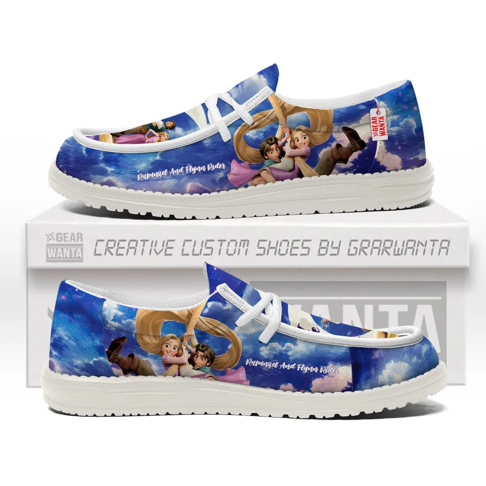 Rapunzel And Flynn Rider Loafer Shoes
