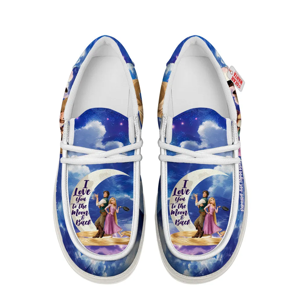 Rapunzel And Flynn Rider Loafer Shoes