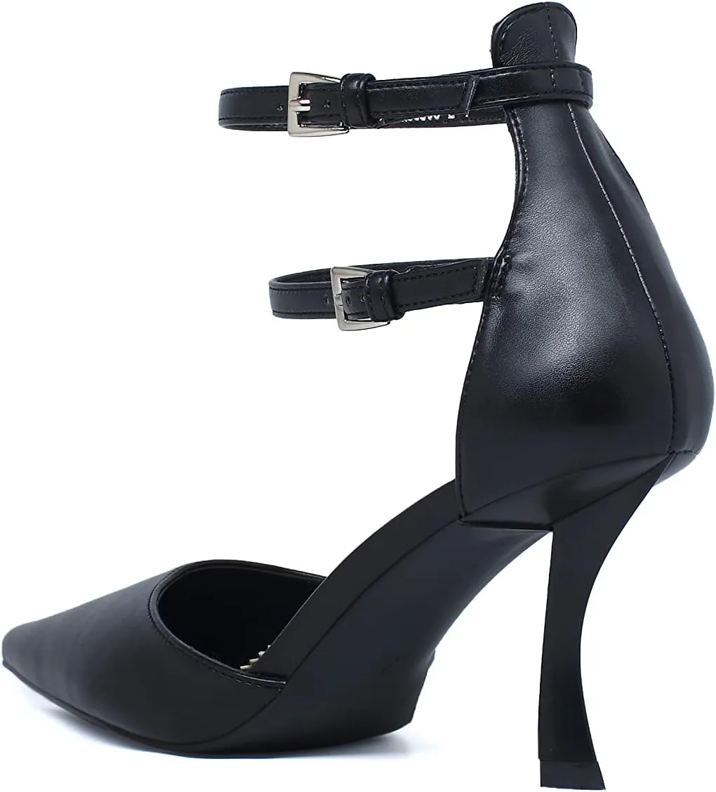 Reitoye Women's Stiletto High Heel Pumps Sexy Pointed Toe Dress Pump Heels
