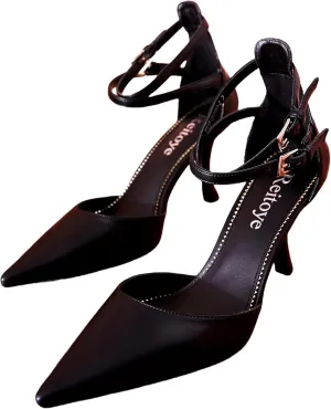 Reitoye Women's Stiletto High Heel Pumps Sexy Pointed Toe Dress Pump Heels