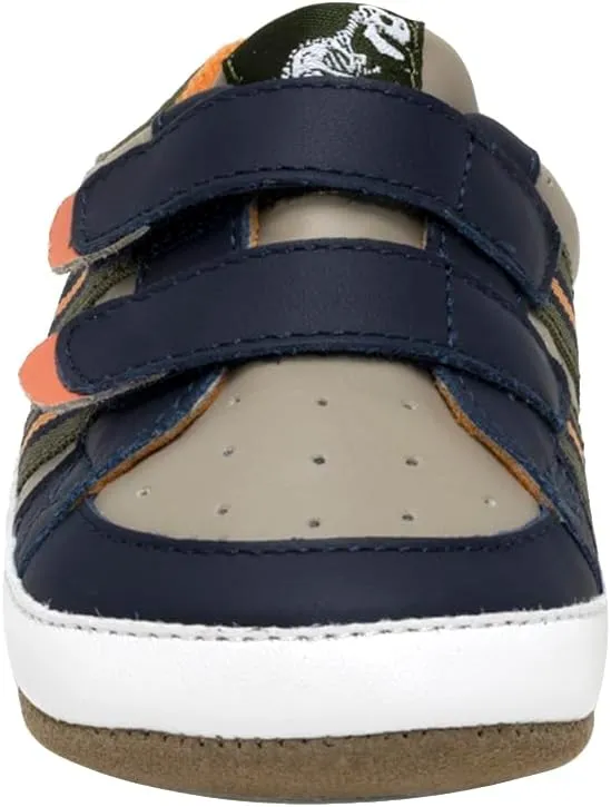 Robeez Baby Boys and Unisex First Kicks Slip Resistant Shoes & Sneakers for Infant and Toddler