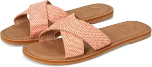 Roxy Women's Andreya Raffia Slide Sandal