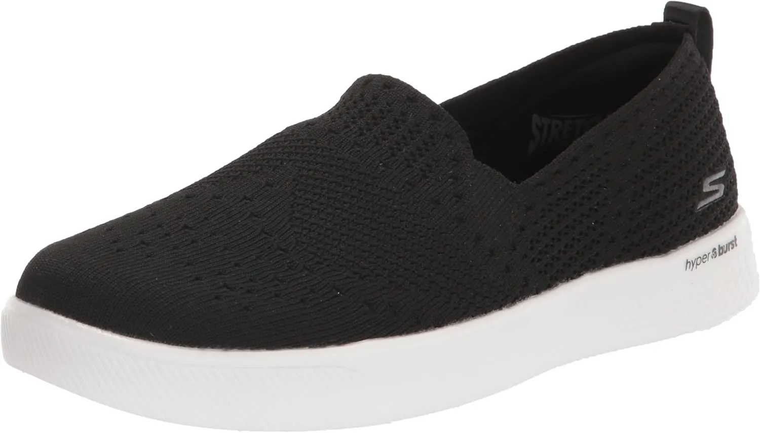 Skechers Women's Hyper Vulc-Knit Slip on Sneaker