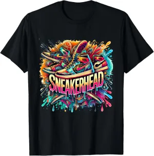 Sneaker Head Streetwear Style T-Shirt