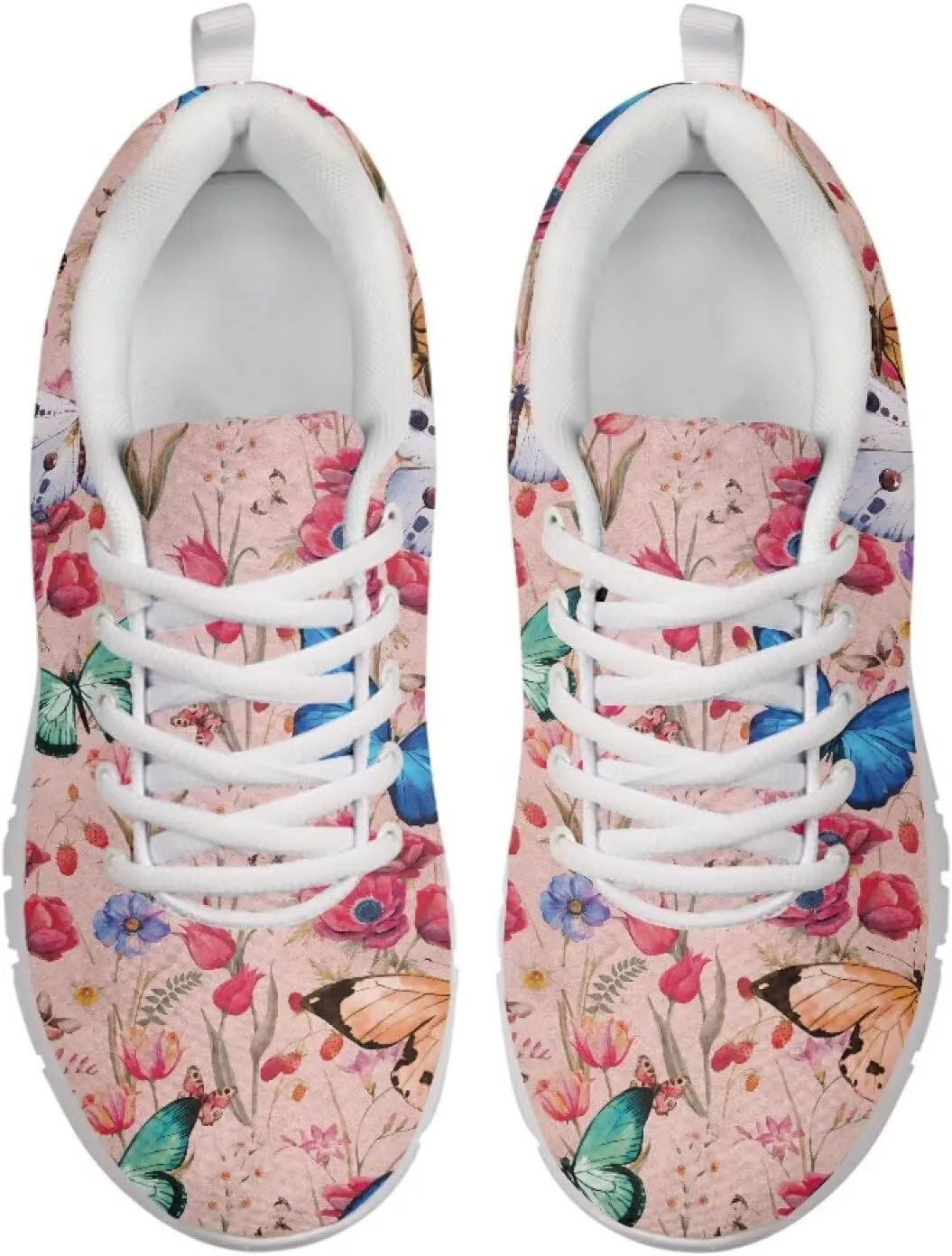 SYtrade Sport Women's Fashion Sneaker White Sole Running Shoes Flat Canvas Shoes