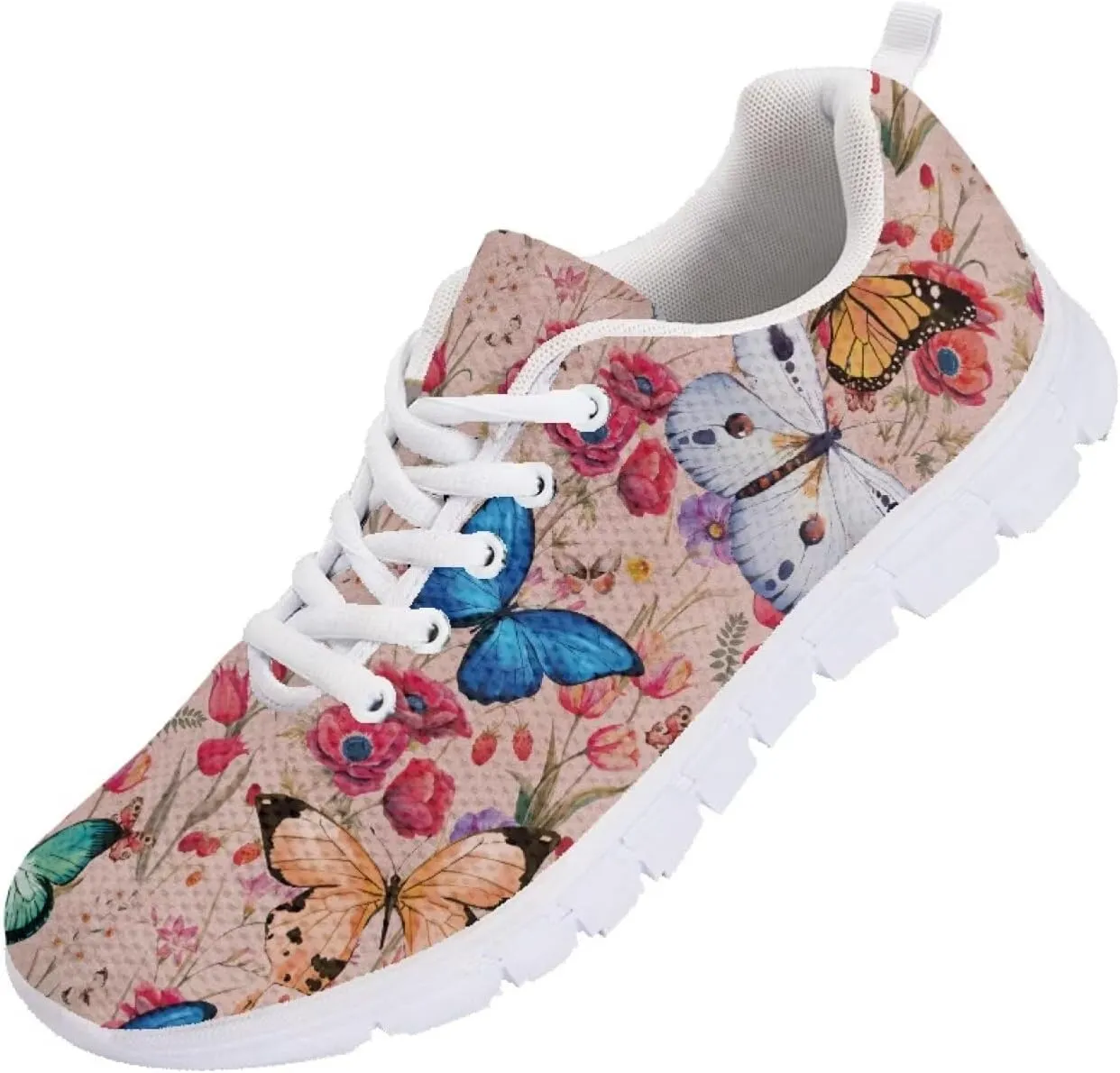 SYtrade Sport Women's Fashion Sneaker White Sole Running Shoes Flat Canvas Shoes