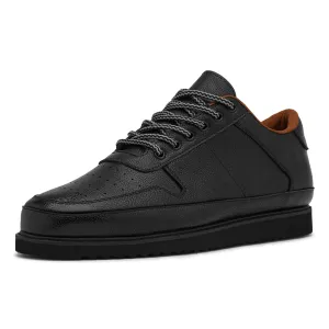 Tayno The Blaze Leather Oxford Sneaker Black