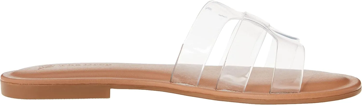 The Drop Women's Monika Flat H-Band Slide Sandal