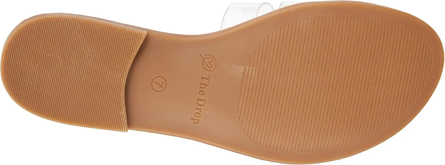 The Drop Women's Monika Flat H-Band Slide Sandal