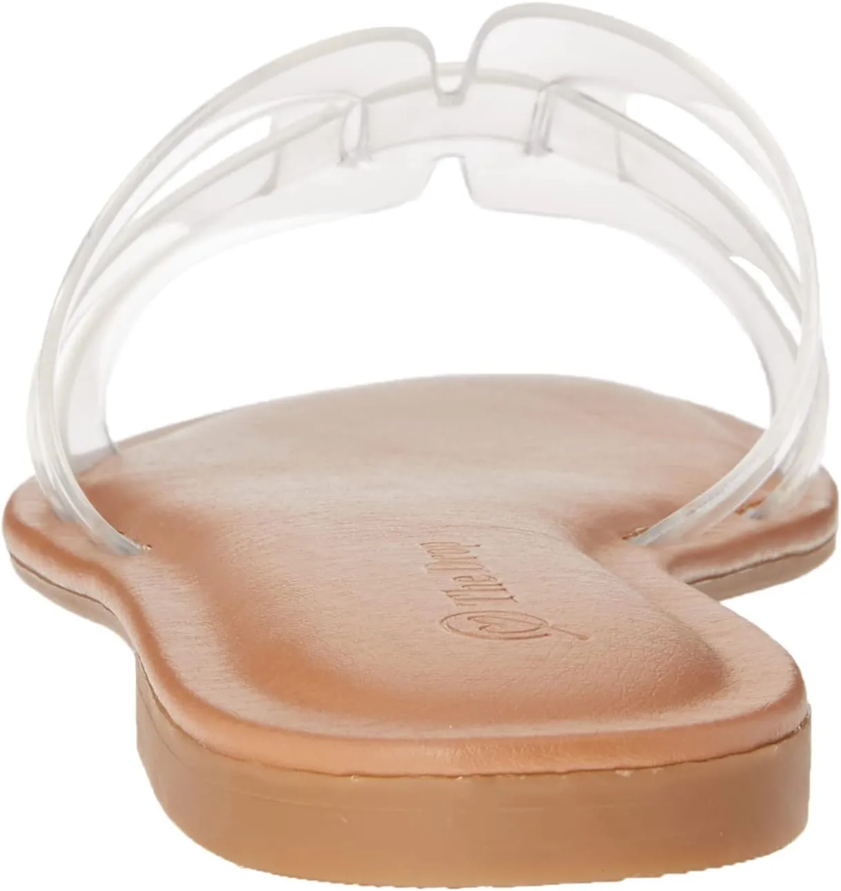 The Drop Women's Monika Flat H-Band Slide Sandal