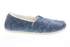 Toms Alpargata 10015761 Womens Blue Canvas Loafer Flats Shoes