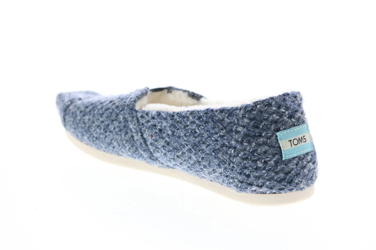 Toms Alpargata 10015761 Womens Blue Canvas Loafer Flats Shoes