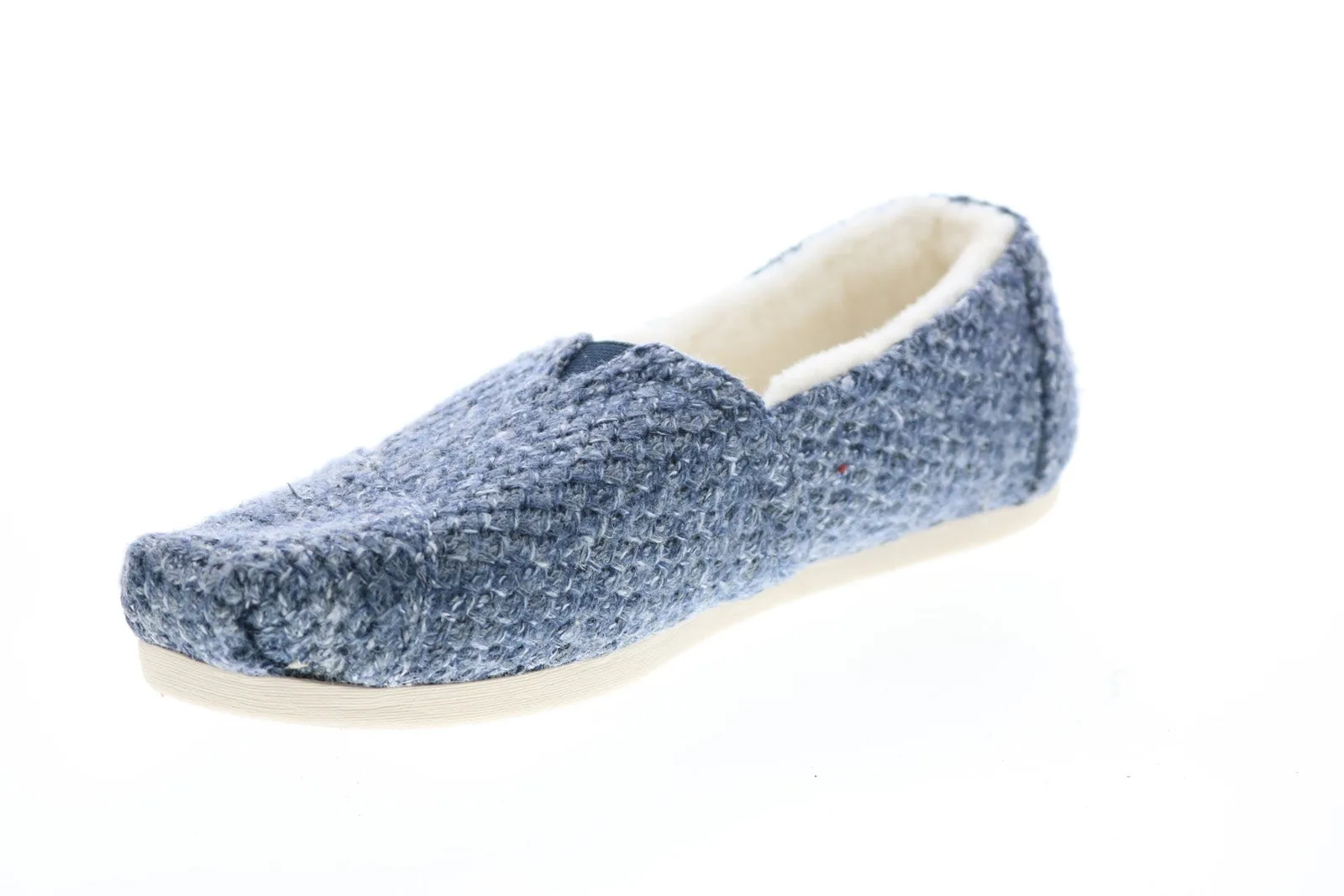 Toms Alpargata 10015761 Womens Blue Canvas Loafer Flats Shoes