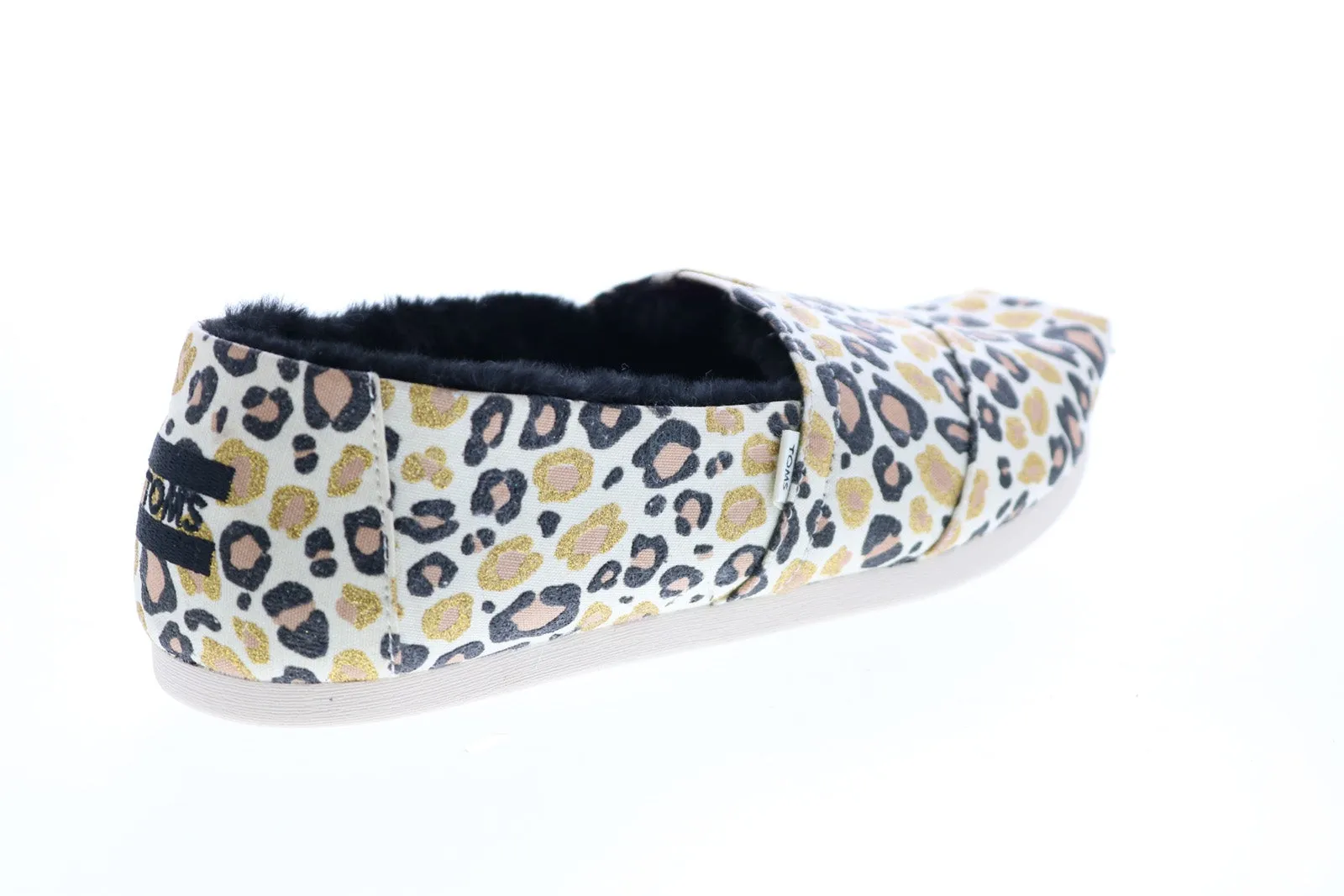 Toms Alpargata 10016089 Womens Beige Canvas Slip On Loafer Flats Shoes