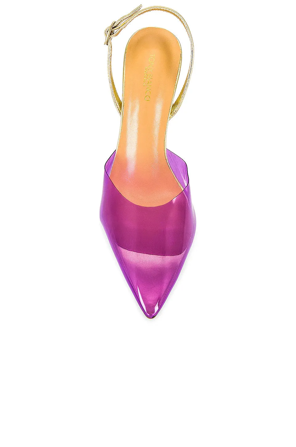 Tony Bianco Lazer Slingback Pump