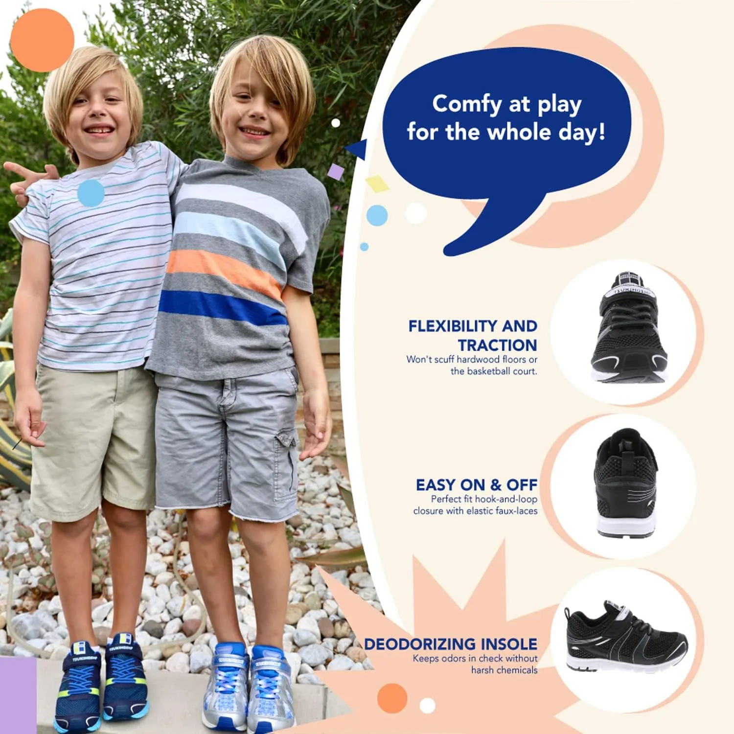 TSUKIHOSHI Boy's Youth Velocity (Little Big Kid) Sneaker