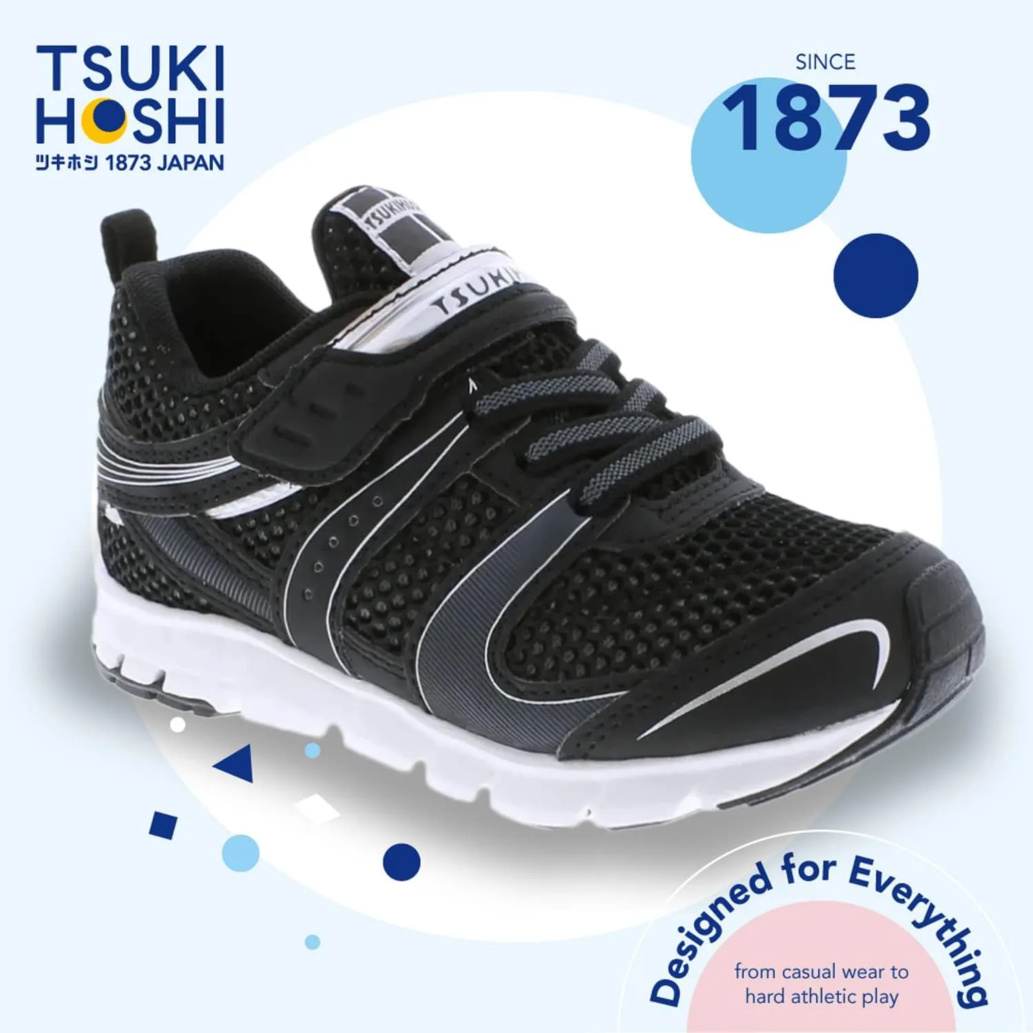 TSUKIHOSHI Boy's Youth Velocity (Little Big Kid) Sneaker