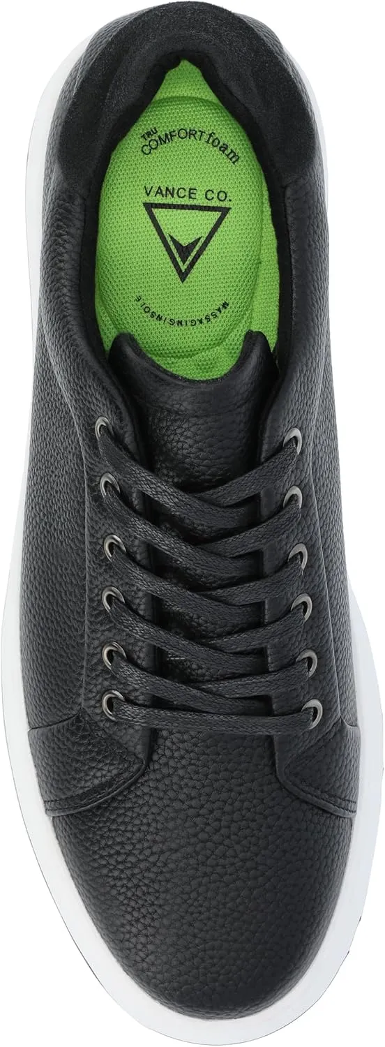 Vance Co. Men's Robby-wht-110 Sneaker