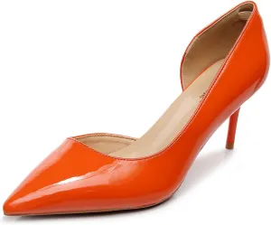 VenusCelia Women's D‘Osay Dress Pump Stiletto Heel Shoes