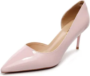 VenusCelia Women's D‘Osay Dress Pump Stiletto Heel Shoes